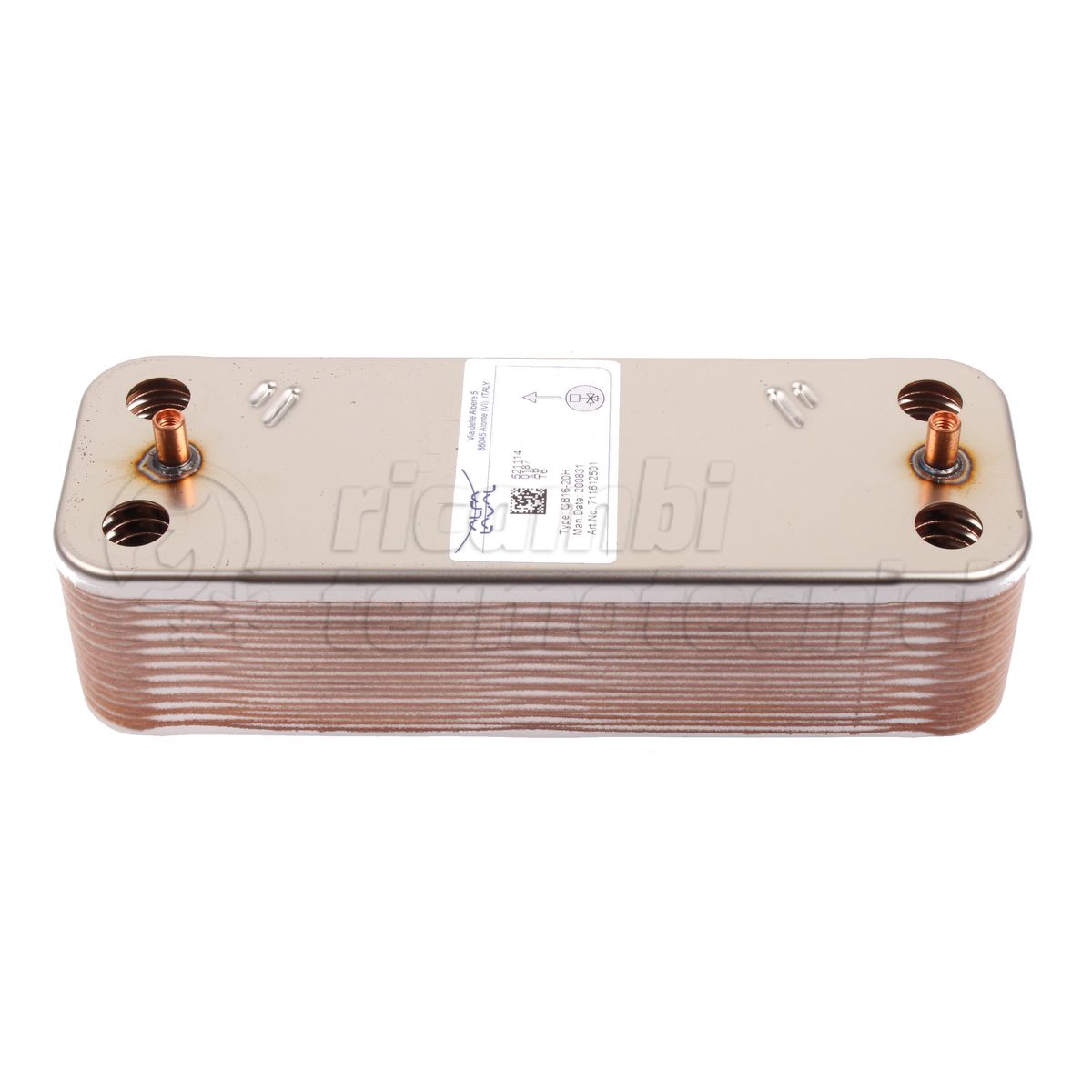 BAXI SCAMBIATORE 20 PIASTRE