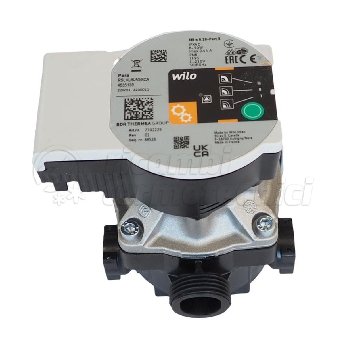 BAXI RIC. PARA RSL 15 /6-50/SCA