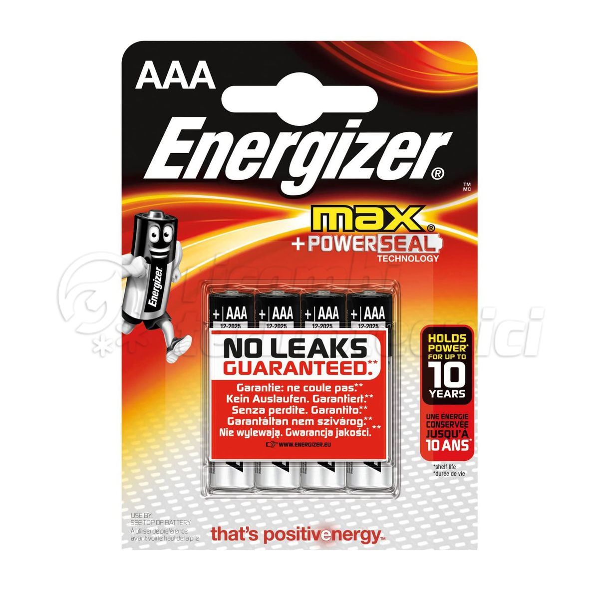 BLISTER 4 BATTERIE ENERGIZER CLASSIC ALK AAA