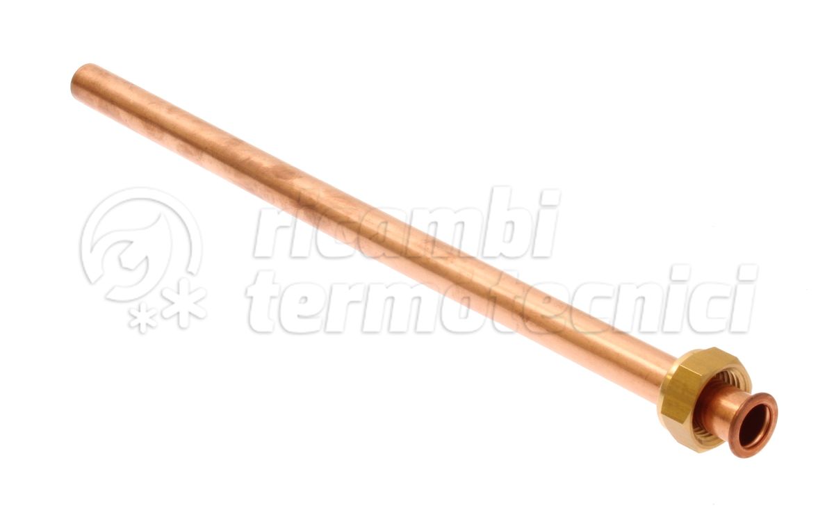 TUBO RAME 1/2'' DRITTO D.14X0,75 L.120 C/RACC