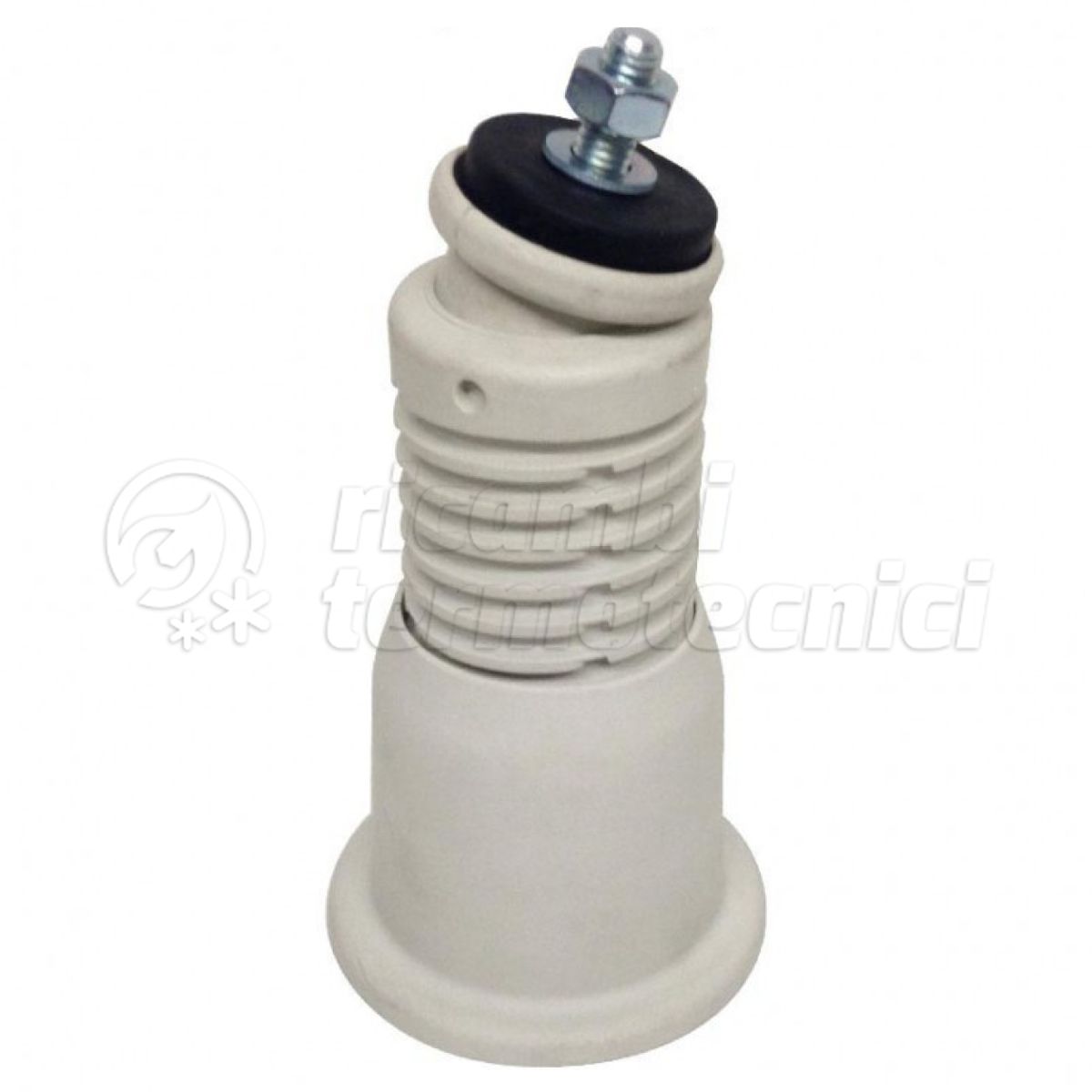 SUPPORTI A CONO REGOLABILI  KIT 4 PZ BIANCHI  CON  VITE