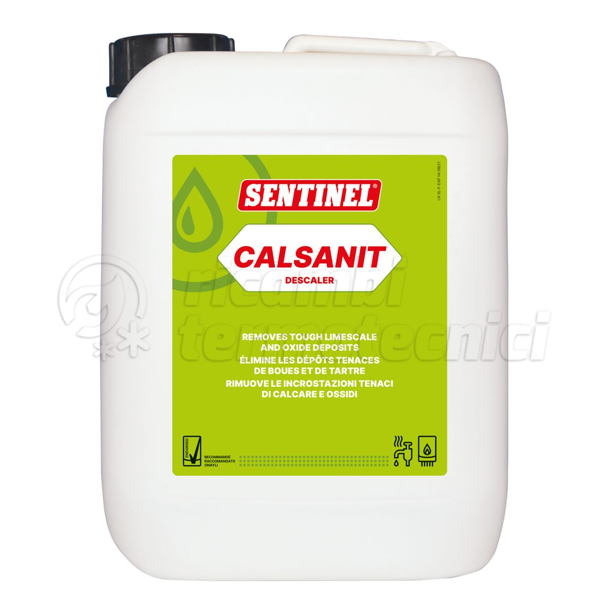 DISINCROSTANTE PER IMPIANTI SANITARI TANICA DA 5 LT
