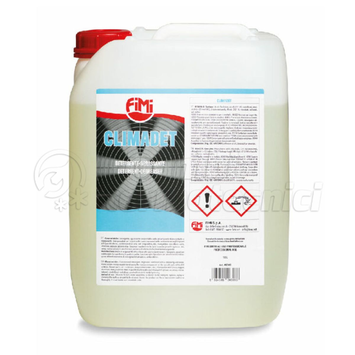 FIMI DETERGENTE LIQUIDO SGRASSANTE CONCENTRATO PER UNITÀ ESTERNE 10 LT