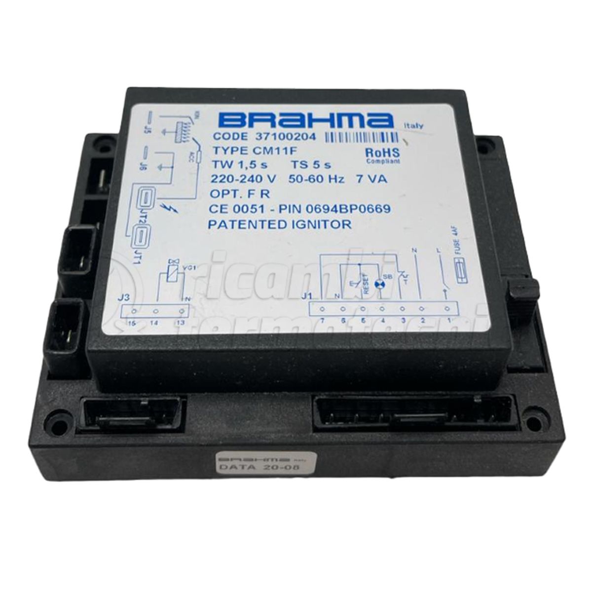 APPARECCHIATURA SCHEDA BRAHMA CM11F TW 1.5 TS 5