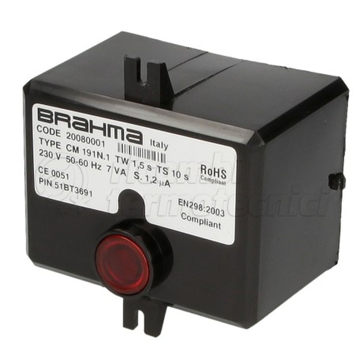 APPARECCHIATURA SCHEDA BRAHMA CM 191.1