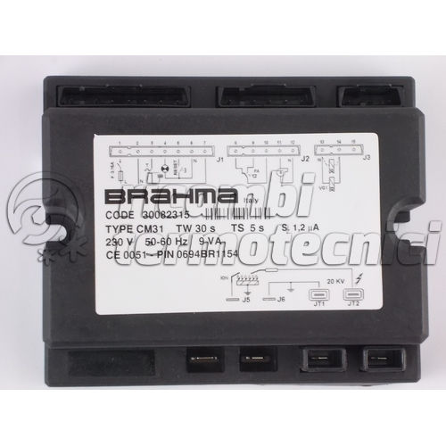 APPARECCHIATURA SCHEDA BRAHMA CM31 TW30 TS05