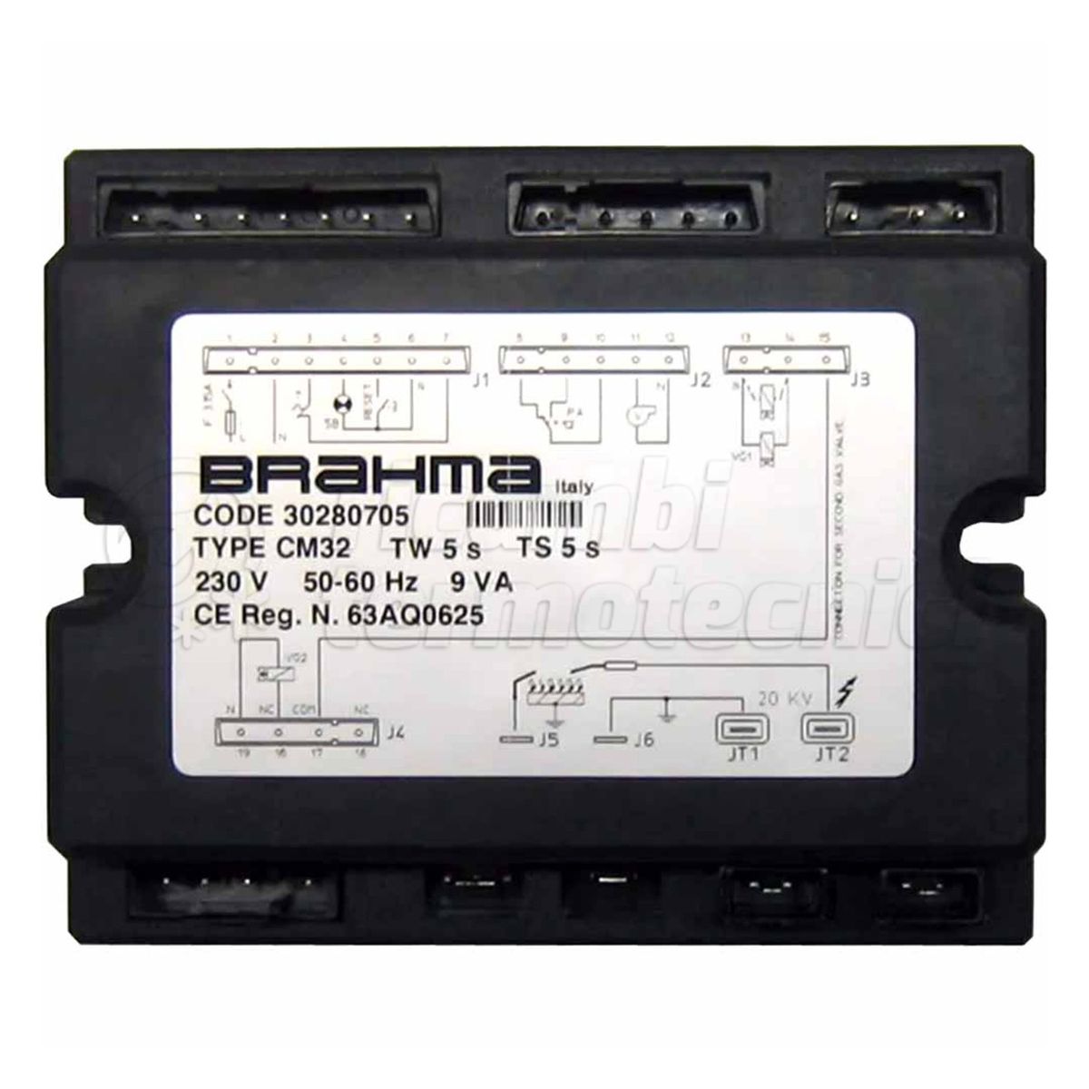 APPARECCHIATURA SCHEDA BRAHMA CM32 TW 5 TS 5