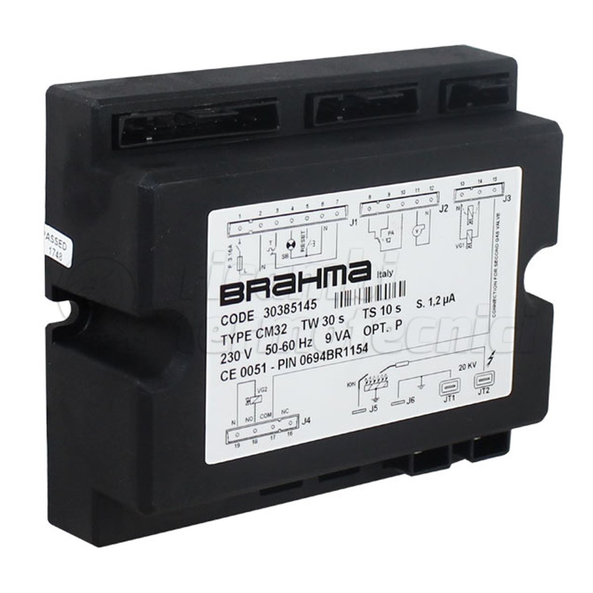 APPARECCHIATURA SCHEDA BRAHMA CM32 TW 30 TS 10