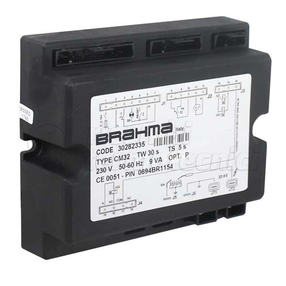 APPARECCHIATURA SCHEDA BRAHMA CM32 TW 30 TS 5