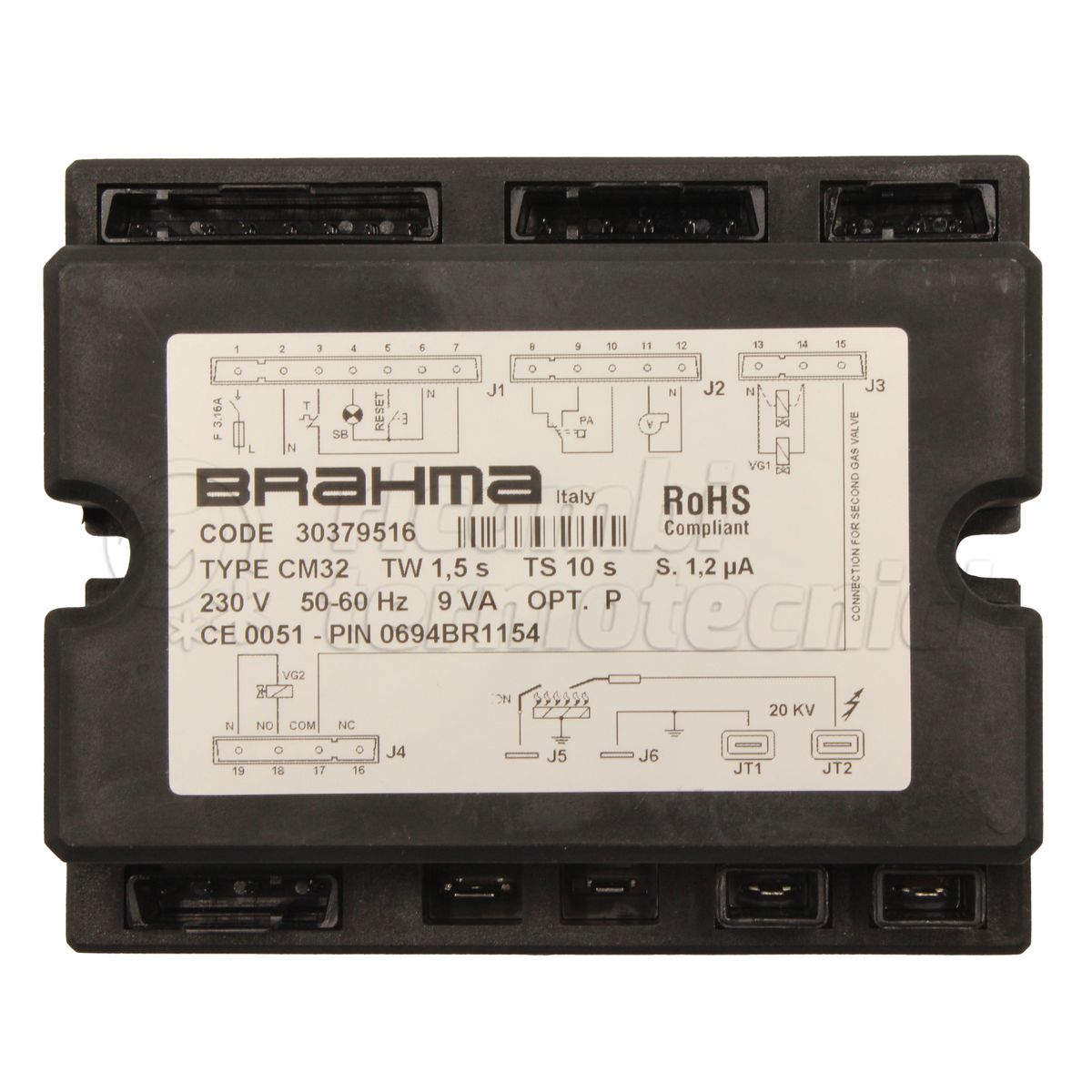 APPARECCHIATURA SCHEDA BRAHMA. CM32 - 30379516 BRAHMA