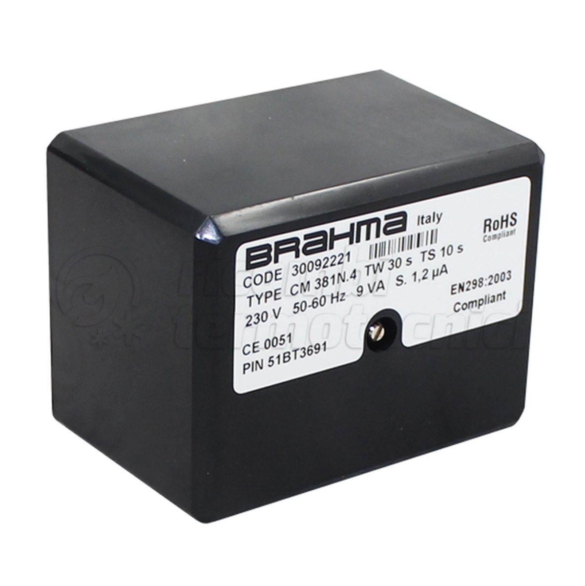 APPARECCHIATURA SCHEDA BRAHMA CM 381.4 S/F TW 20- TS 10