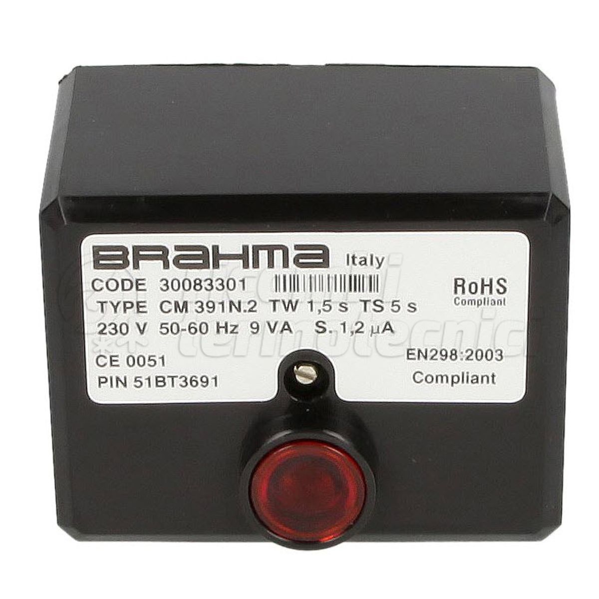 APPARECCHIATURA SCHEDA BRAHMA CM3912 TW 1,5 TS 5