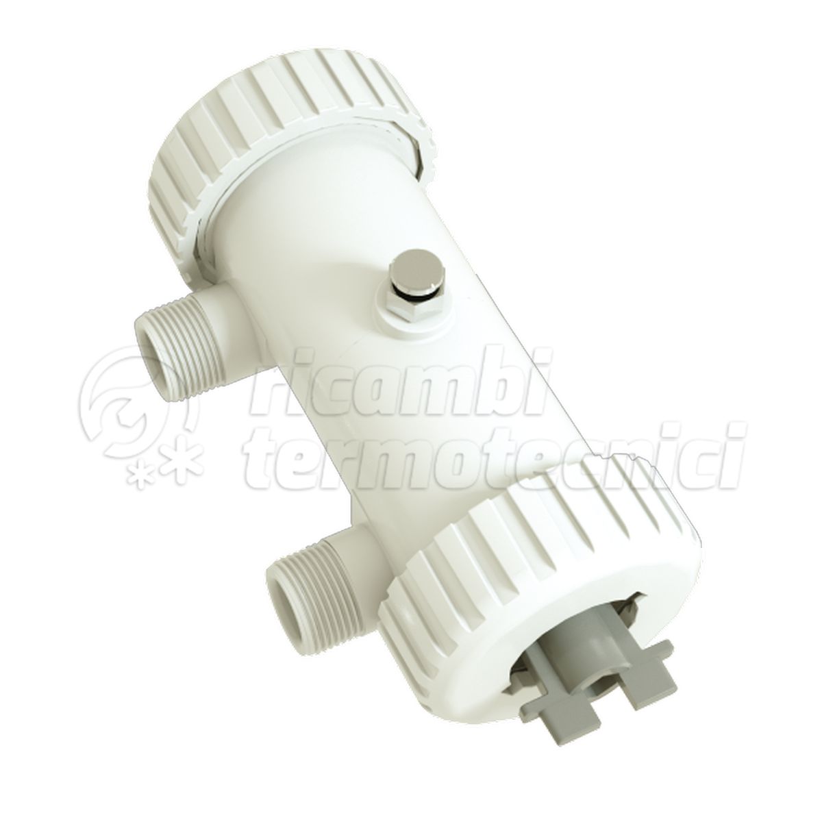 FORIDRA IDRAMAG COMPACT DEFANGATORE MAGNETICO 3/4'' BIANCO K CON VALVOLA 3 VIE  RACCORDO 