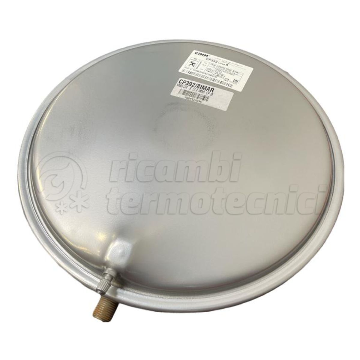 VASO CIRCOLARE 8 LT PER IMAR D.392/8  1/2'' X 31