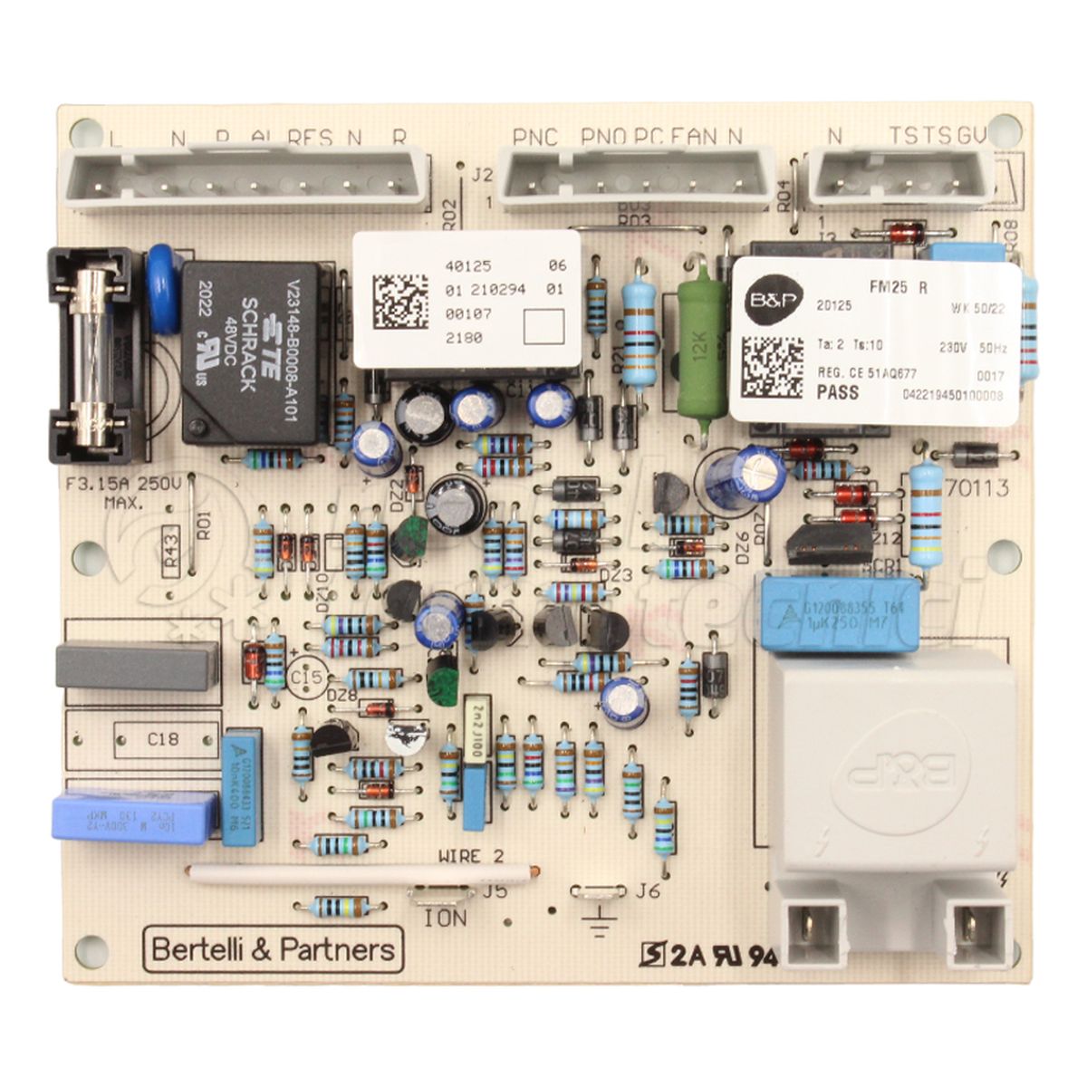 SCHEDA TIPO SILE FM25 