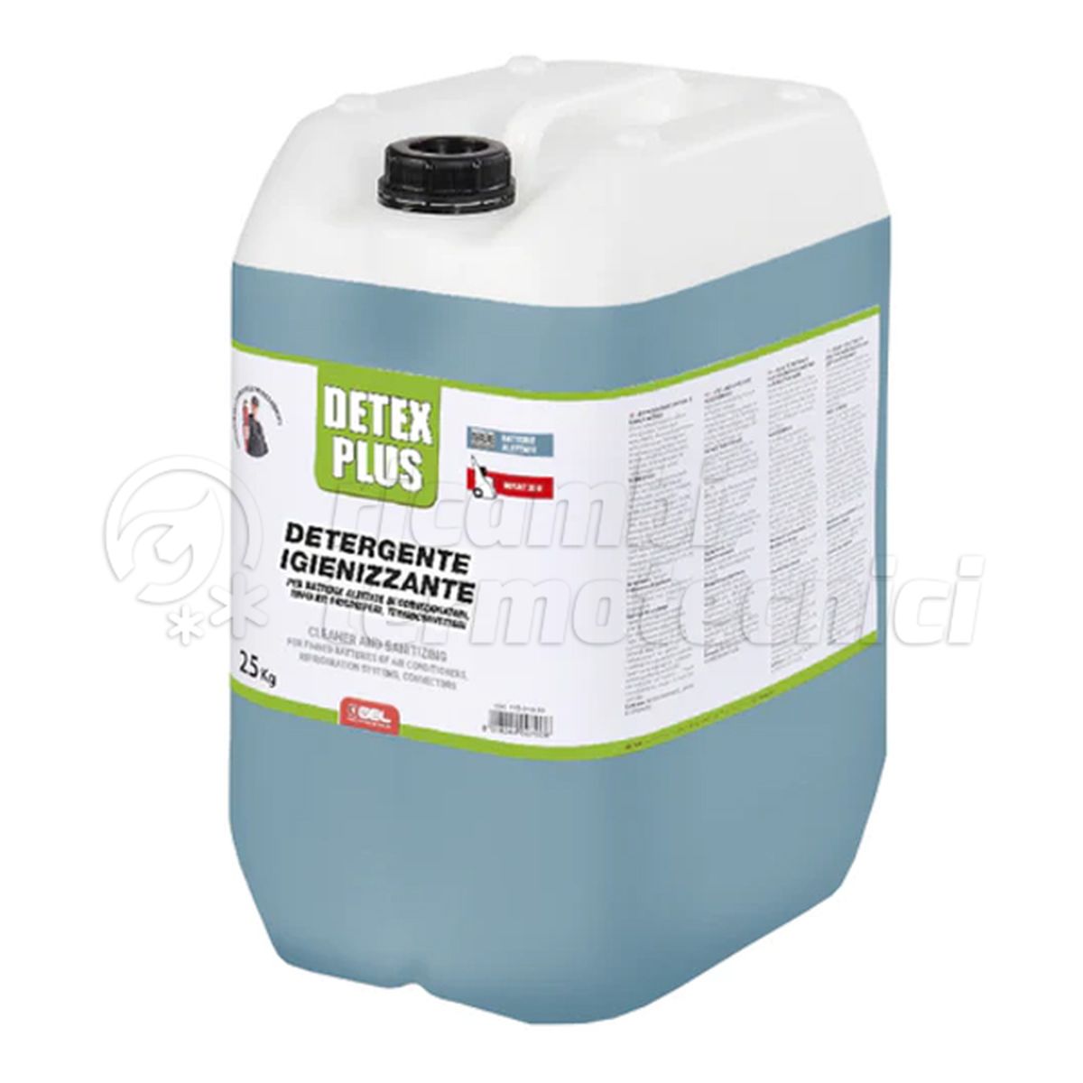 GEL DETERGENTE PER BATTERIE ALETTATE DI CONDIZ., IMPIANTI FRIGORIFERI E TERMOCON. 10LT