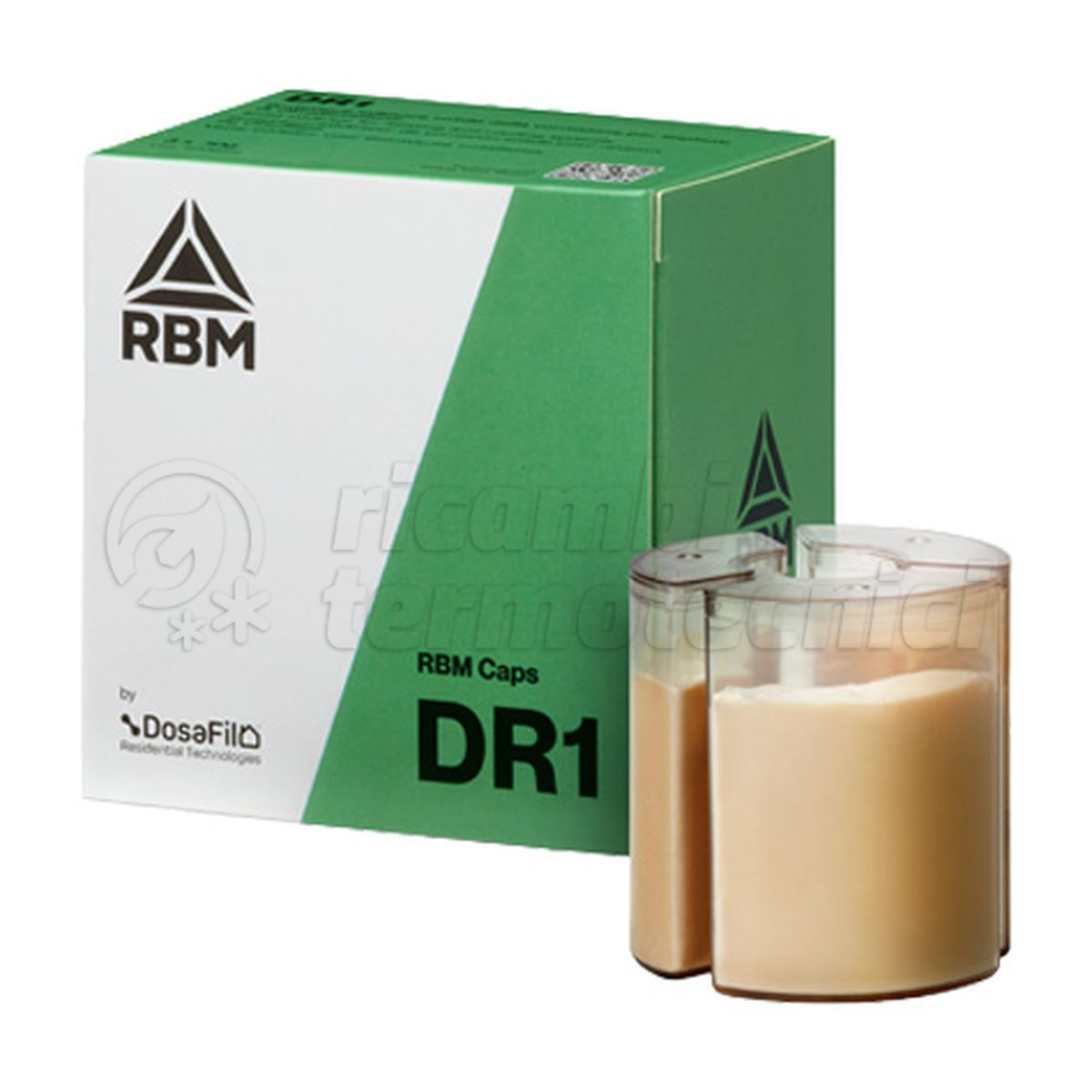 RBM DR1 CAPS - PROTETTORE/INIBITORE SOLIDO DELLA CORROSIONE PER IMPIANTI CLIMATIZZAZIONE