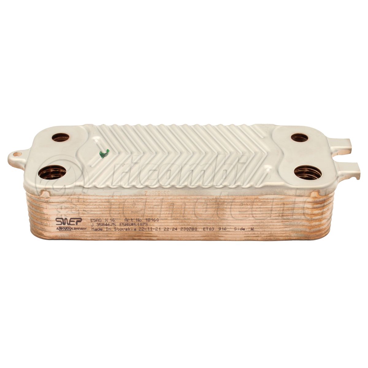 SCAMBIATORE 16 PIASTRE TIPO JUNKERS -VIESSMANN