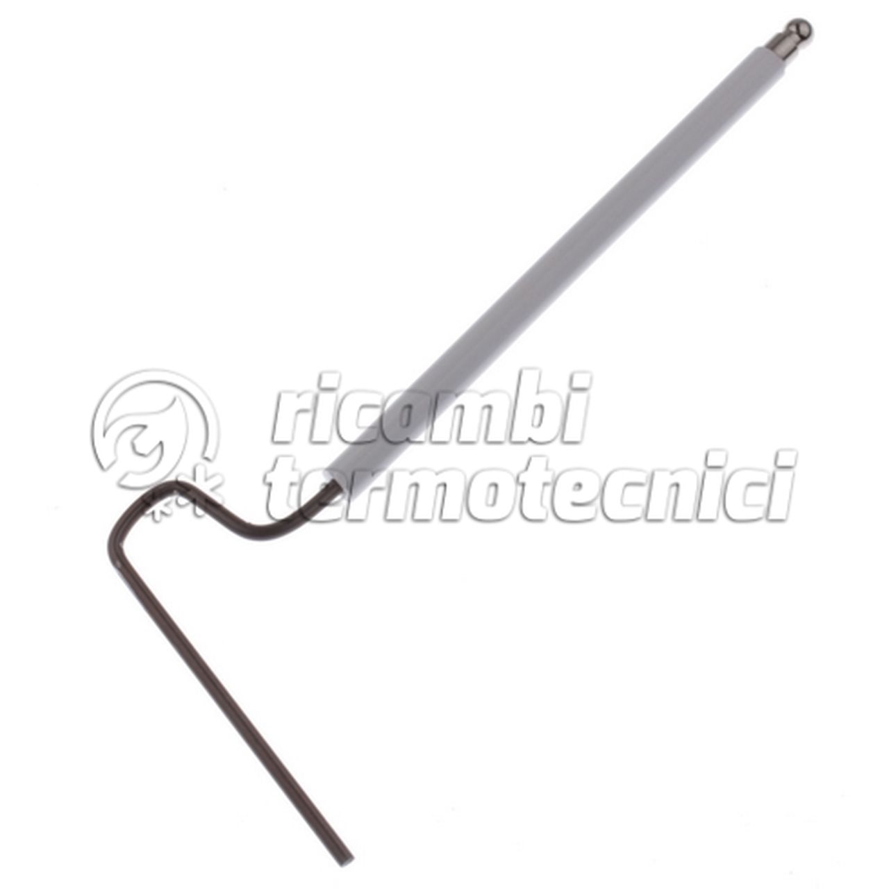 ELETTRODO RIV.D8X120 ATT.D7 SAGOMATO BLU