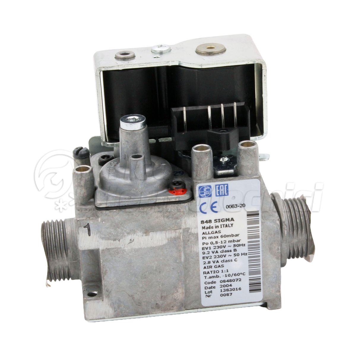 ECOFLAM VALVOLA GAS SIT 848072