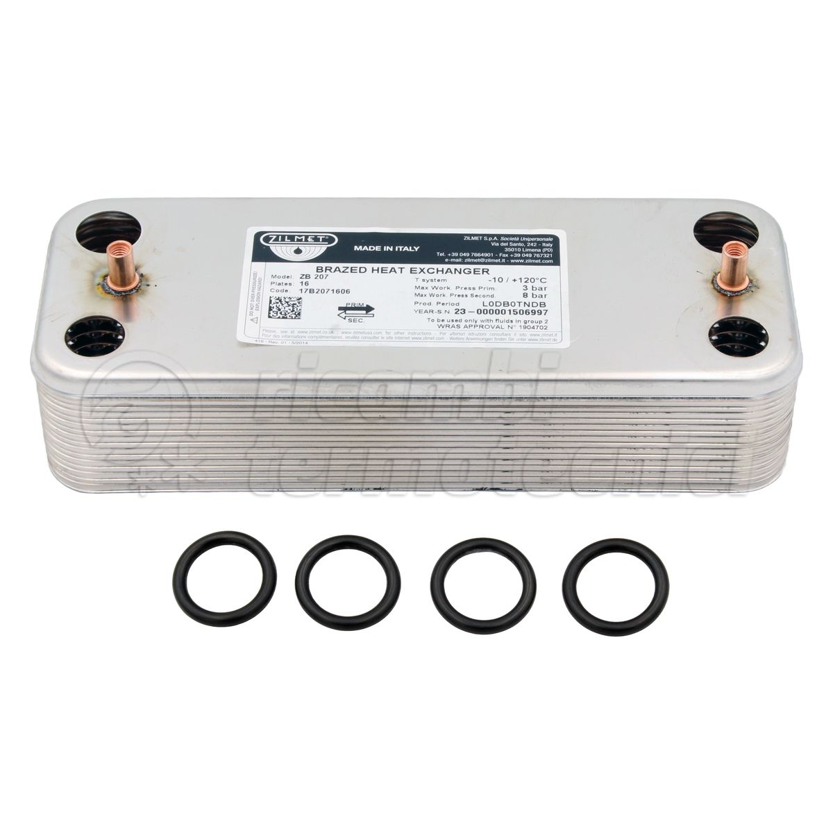 ECOFLAM SCAMBIATORE PIASTRE