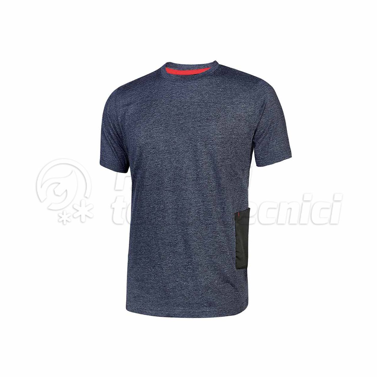 U-POWER T-SHIRT SLIM FIT ROAD DEEP BLUE TAGLIA XXL 