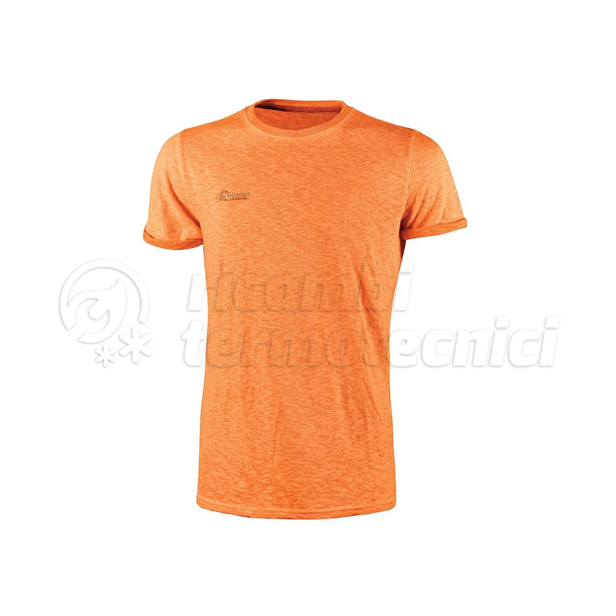 U-POWER T-SHIRT FLUO ORANGE TAGLIA M 