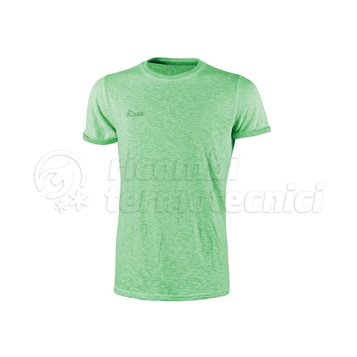 U-POWER T-SHIRT FLUO VERDE TAGLIA M
