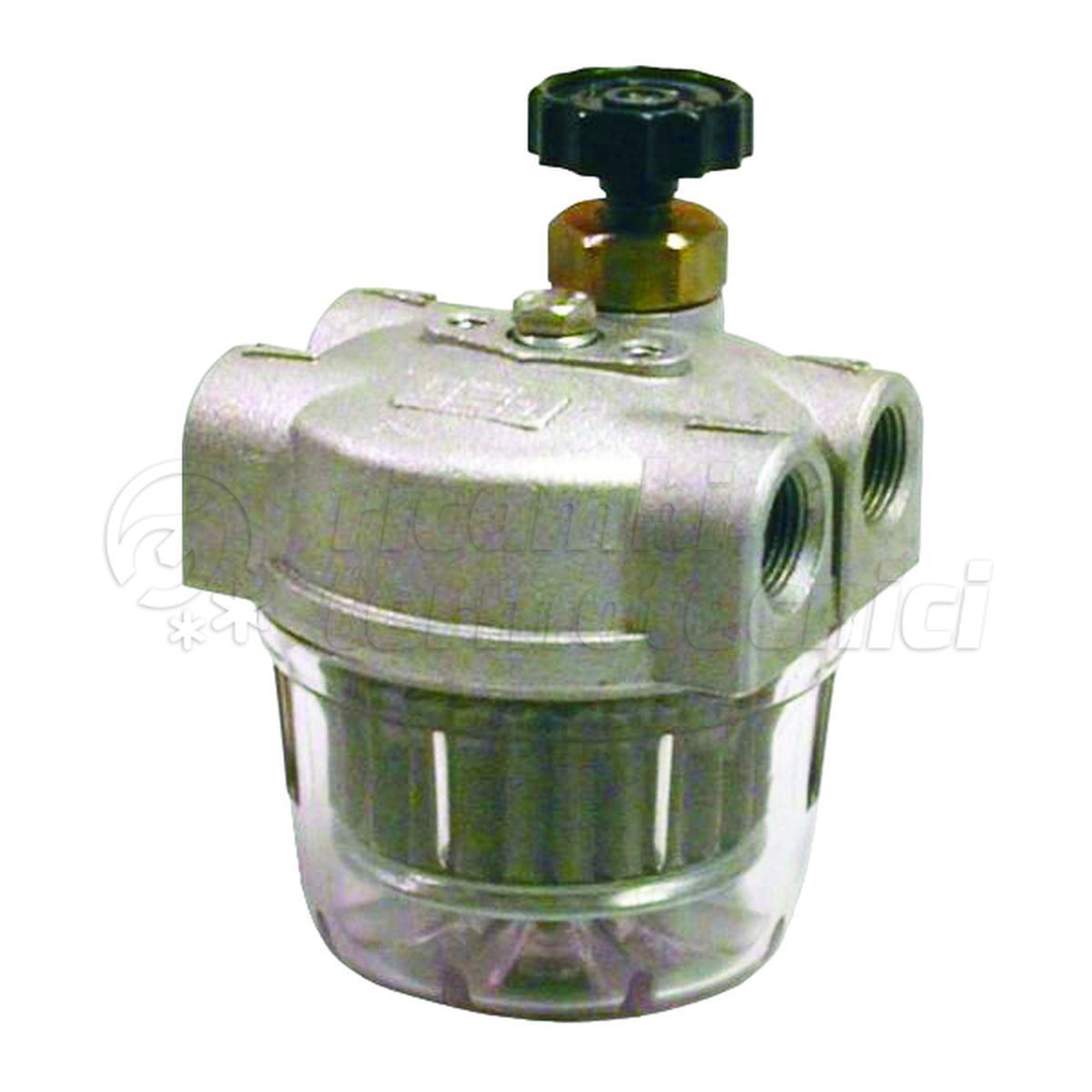 FILTRO GASOLIO 70350 ALLUMINIO C/RUB 3/8