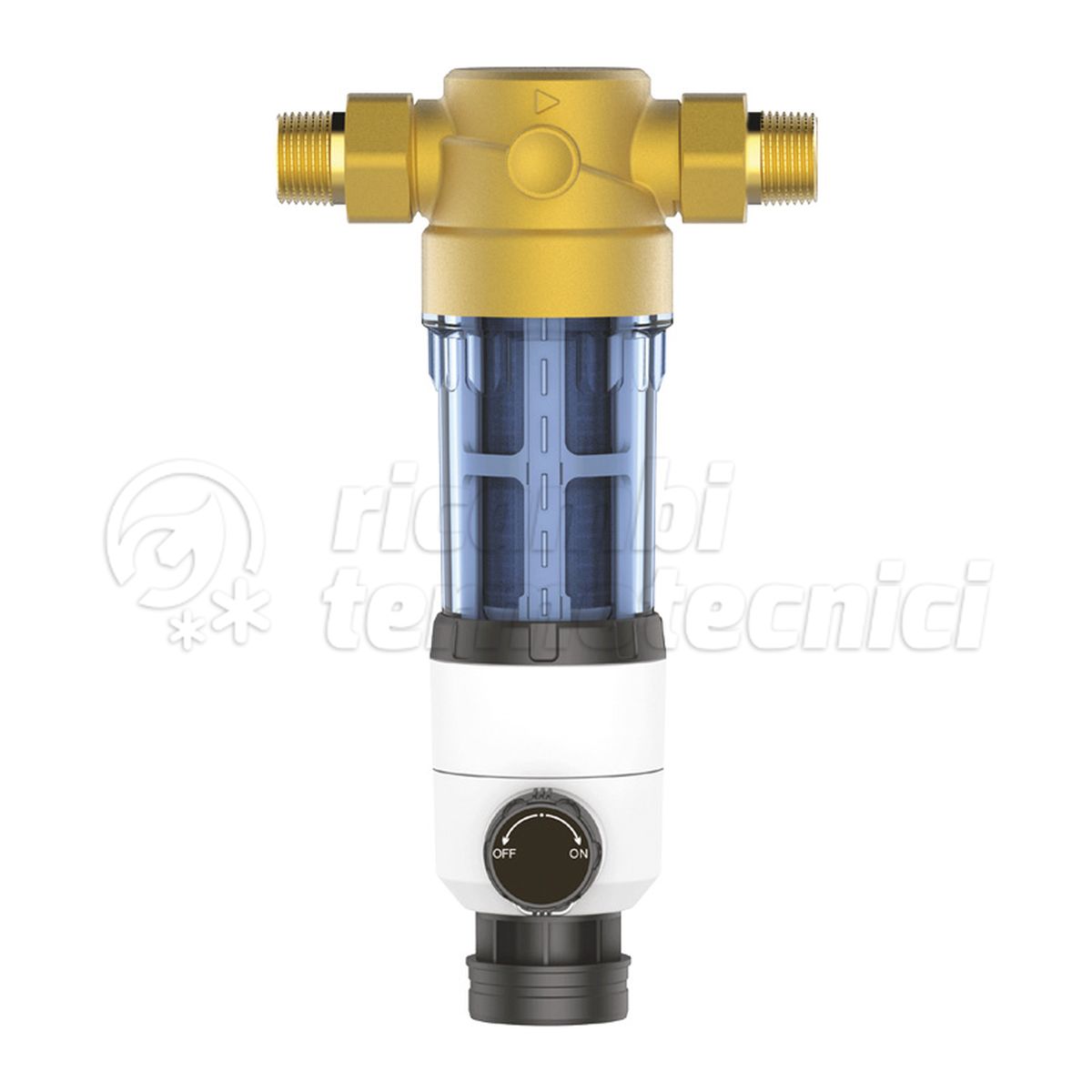 SAE FILTRO ACQUA  PULENTE WASH-E-3 CON SPAZZOLATURA  3/4'' MM - CARTUCCIA 40MC