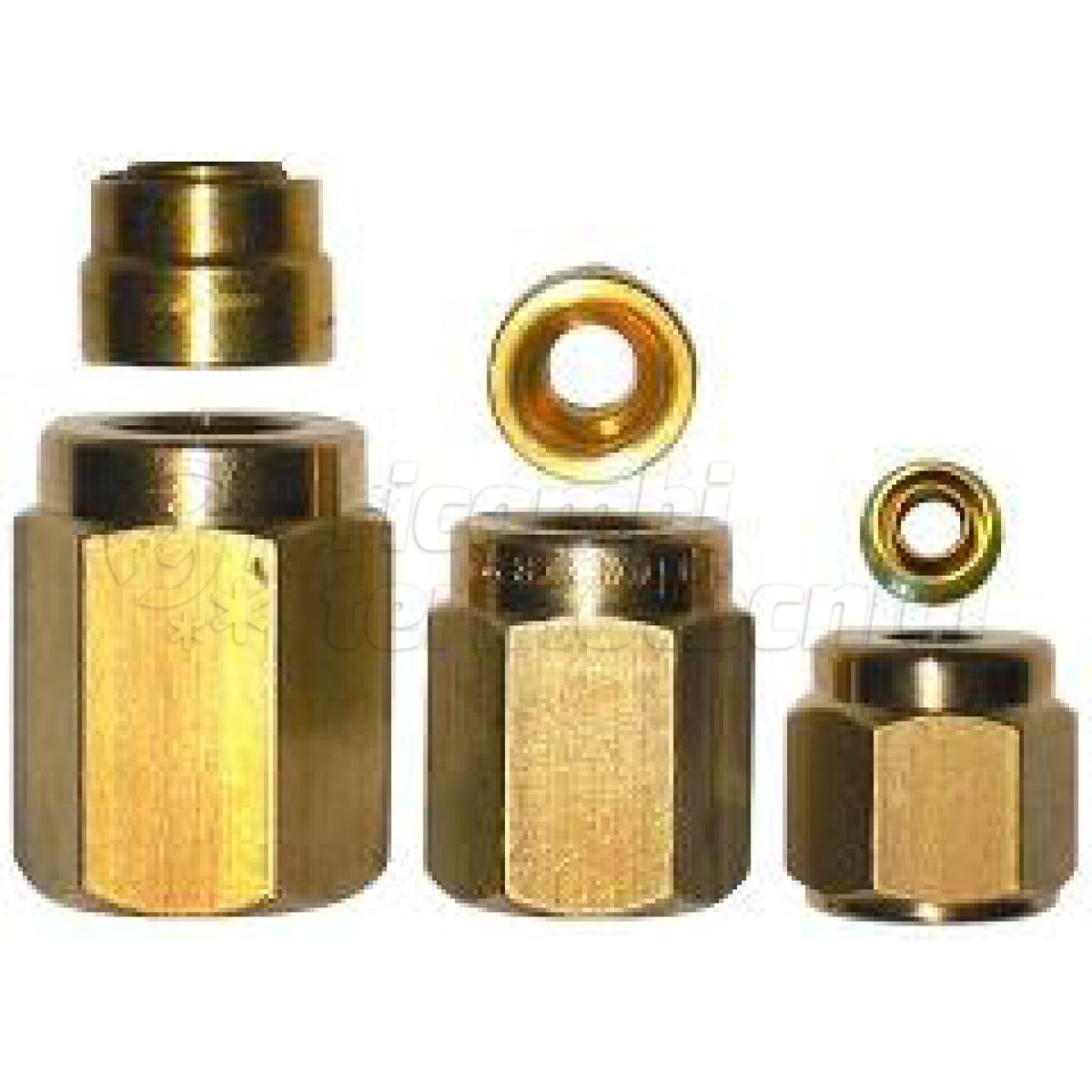 BOCCHETTONE + OGIVA 1/4"