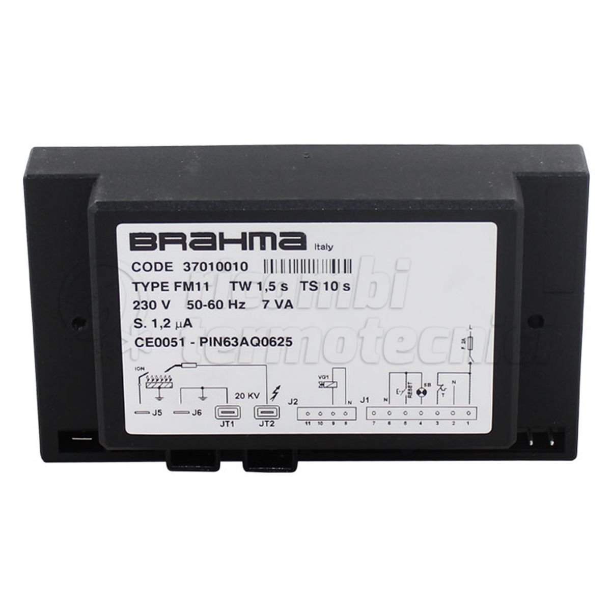 APPARECCHIATURA SCHEDA BRAHMA FM11