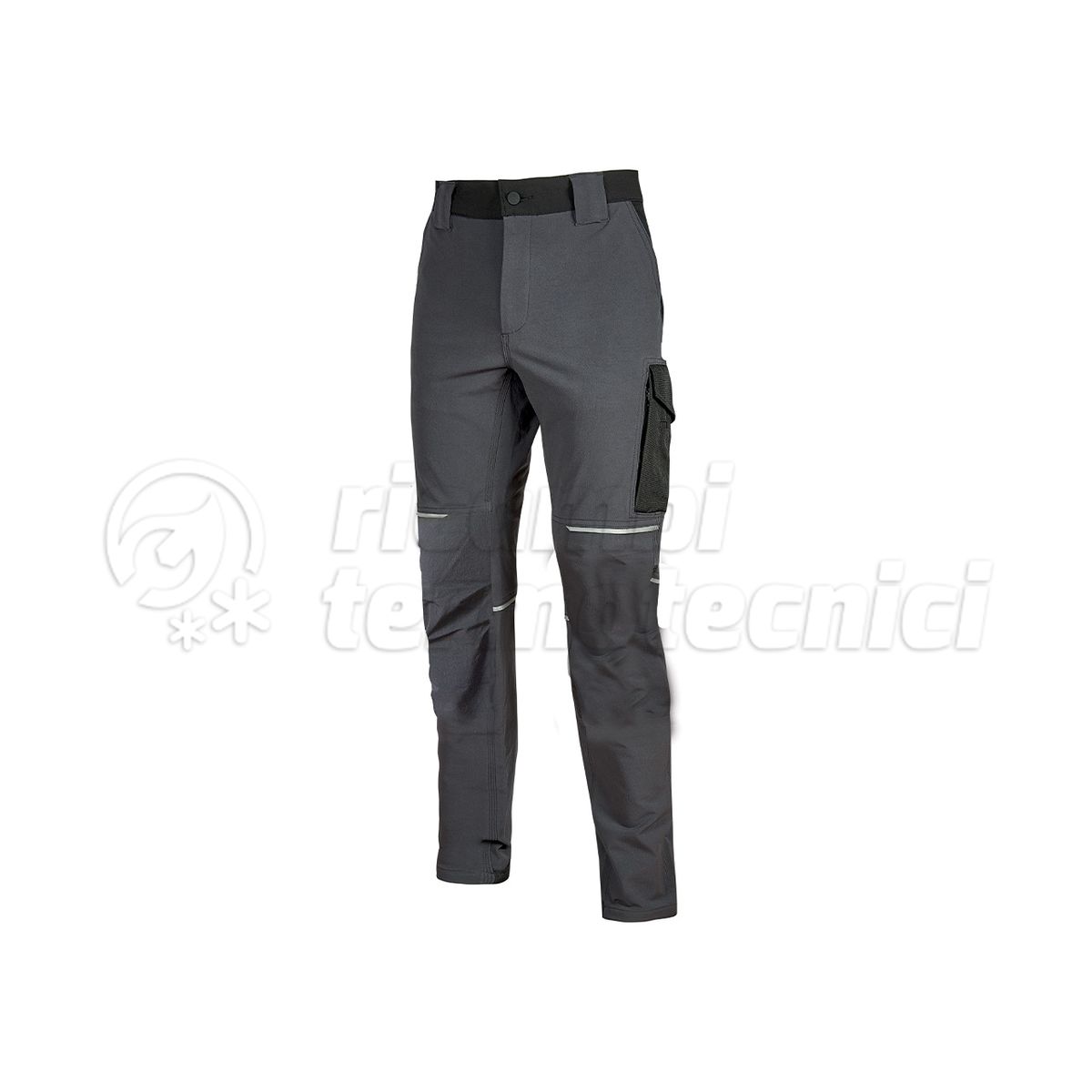 U-POWER PANTALONE LUNGO WORLD  ASPHALT GREY TAGLIA M