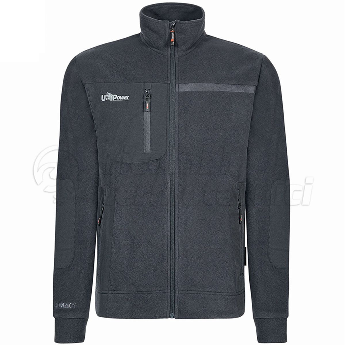 U-POWER PILE POLARTEC VENUS FU225AG ASPHALT GREY TAGLIA M