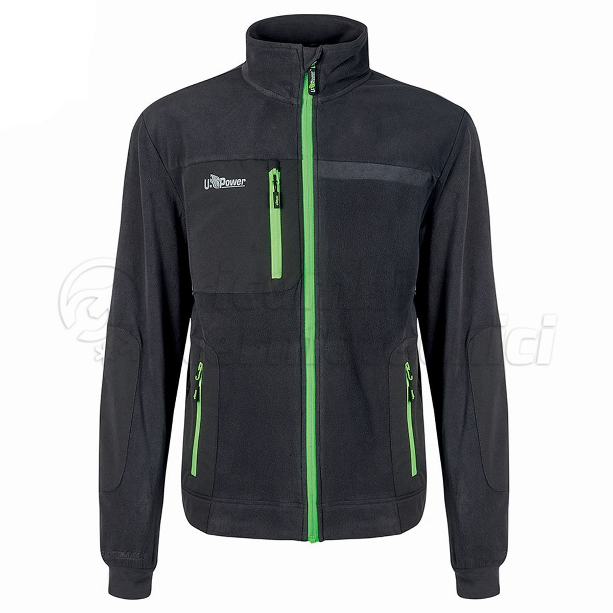 U-POWER PILE POLARTEC VENUS FU225RL ASPHALT GREY GREEN TAGLIA S