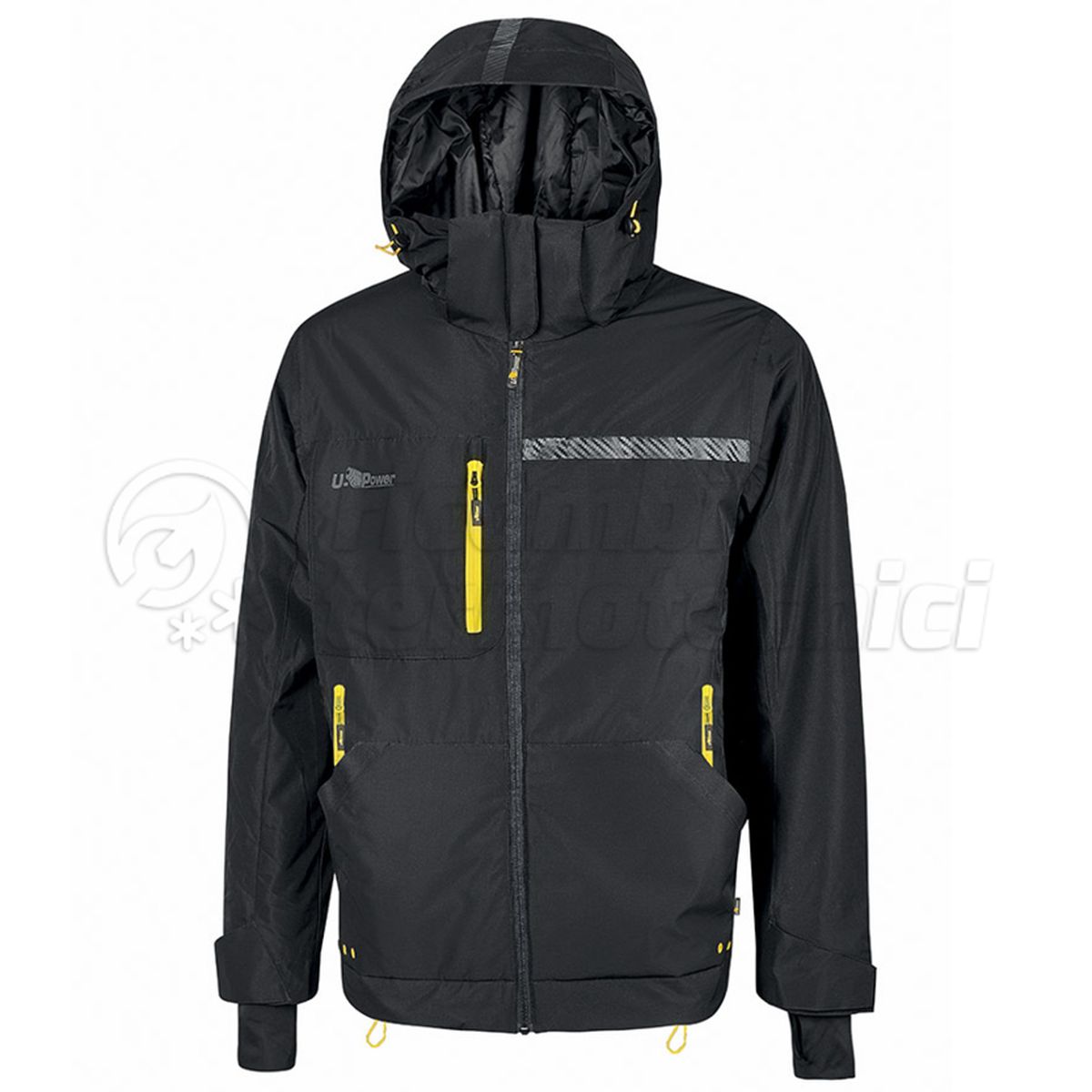 U-POWER GUSCIO GRAFENE WINKY FU255BC BLACK CARBON TAGLIA L---