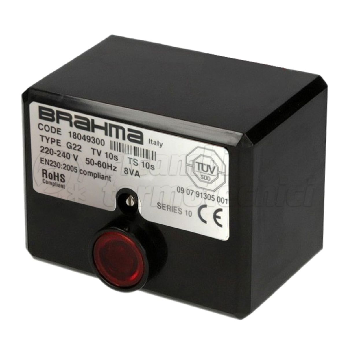 APPARECCHIATURA SCHEDA BRAHMA G22 TW10 TS10 220V 18049300