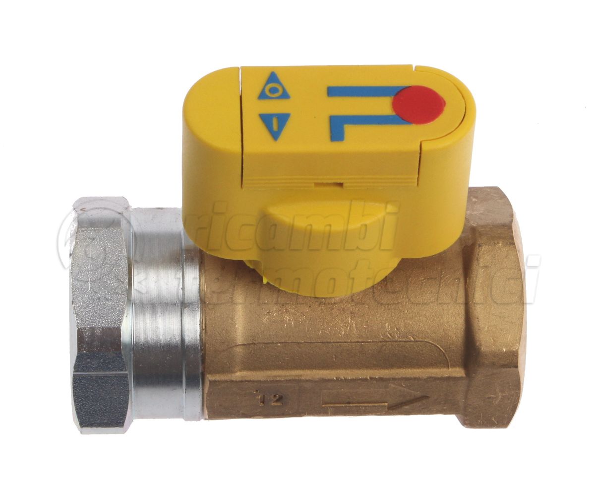 VALVOLA GAS  1'' FF C/PRESA DI PRESSIONE CON VALVOLA SICUREZZA