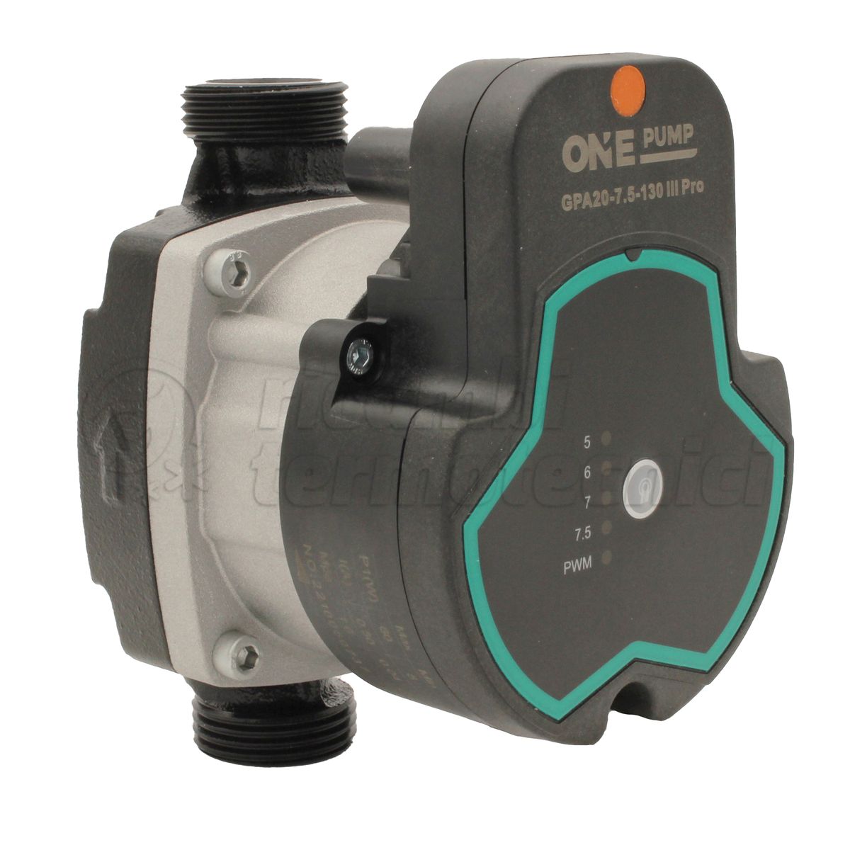 ONE PUMP CIRCOLATORE ELETTRONICO PREVALENZA 7,5 MT INTERASSE 130 MM  1''