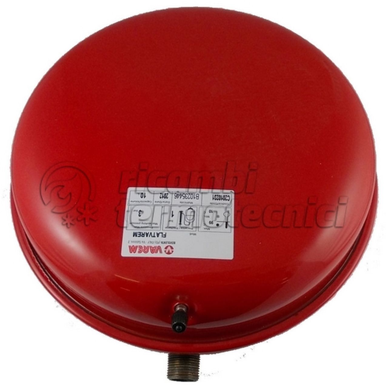 IMMERGAS VASO D'ESPANSIONE LT. 8 TONDO ATTACCO 3/4 M