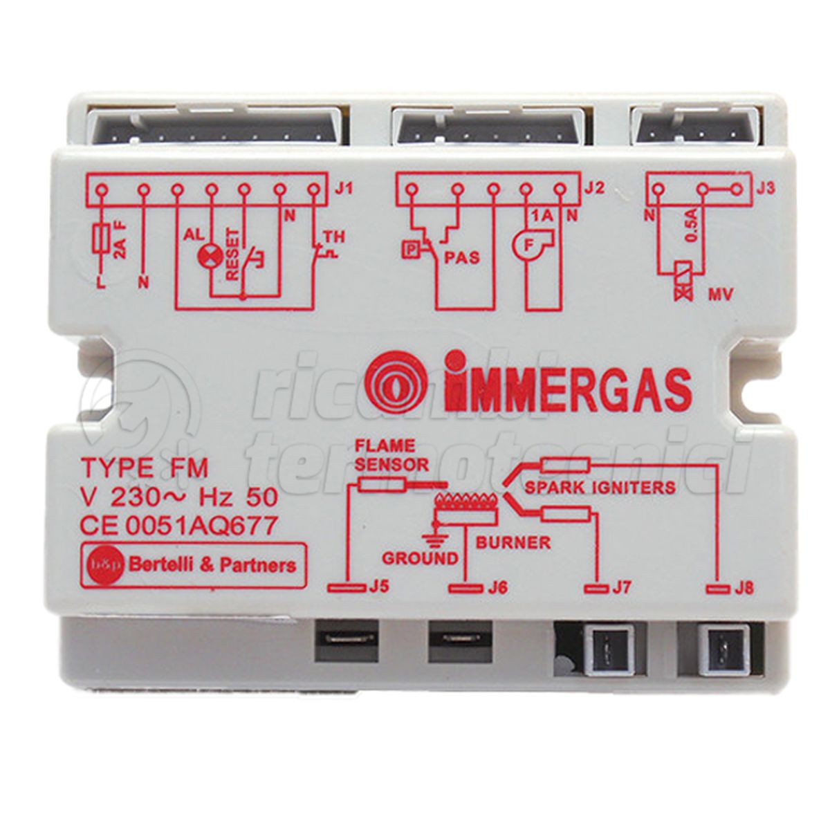 IMMERGAS CENTRALINA B & P TIPO FM04