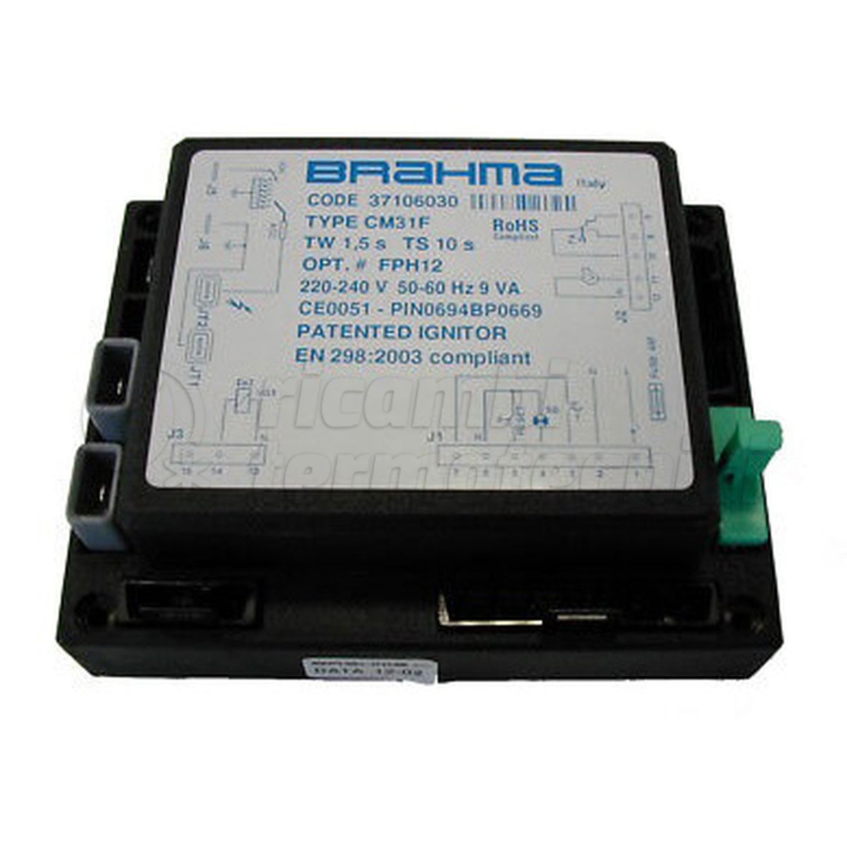 IMMERGAS CENTRALINA ACCENSIONE CM 31F (NEW X AGGIORNAMENTI NORMATIVI)