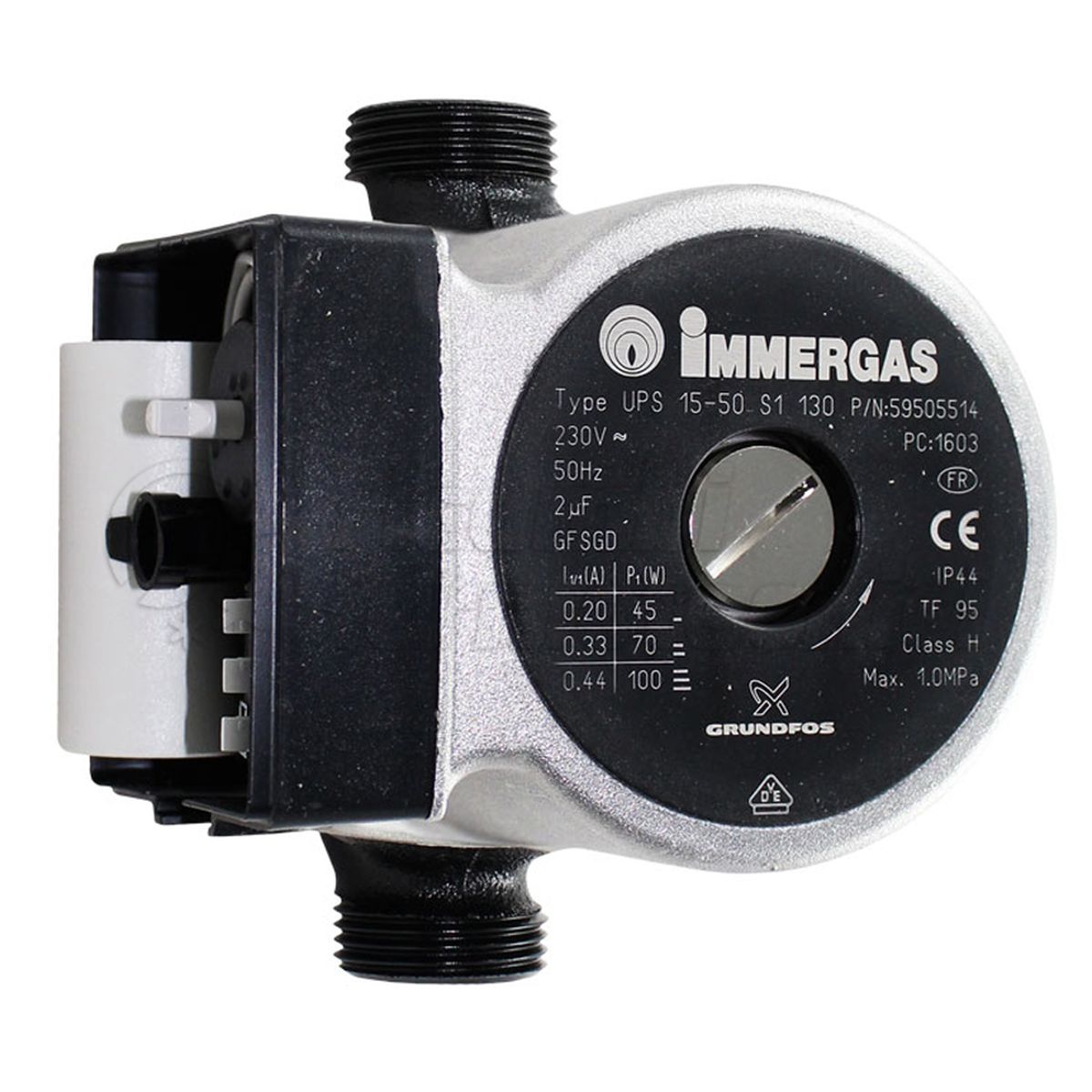 IMMERGAS CIRCOLATORE GRUNDFOS UPS 15-50