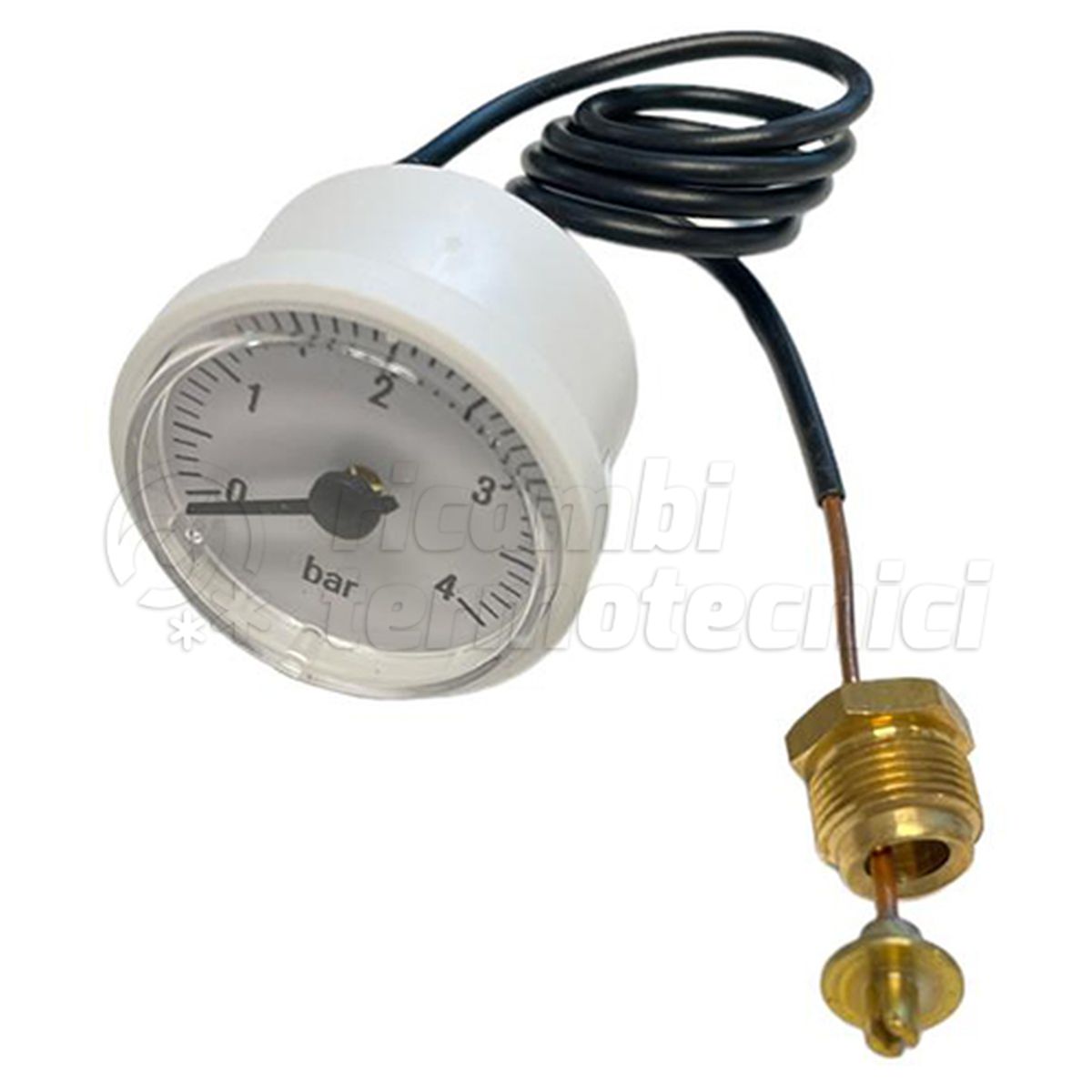 MANOMETRO CON CAPILLARE CALDAIA ITALTHERM