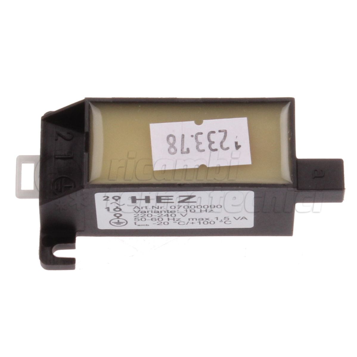 ACCEND. A SCARICA  ( 10 HZ ) CALDAIA ITALTHERM