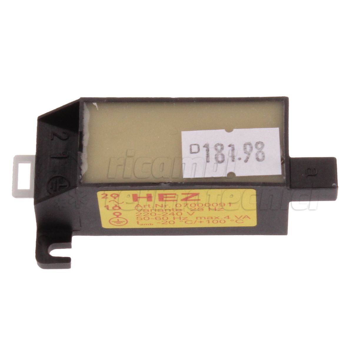 ACCENDITORE 25 HZ CALDAIA ITALTHERM