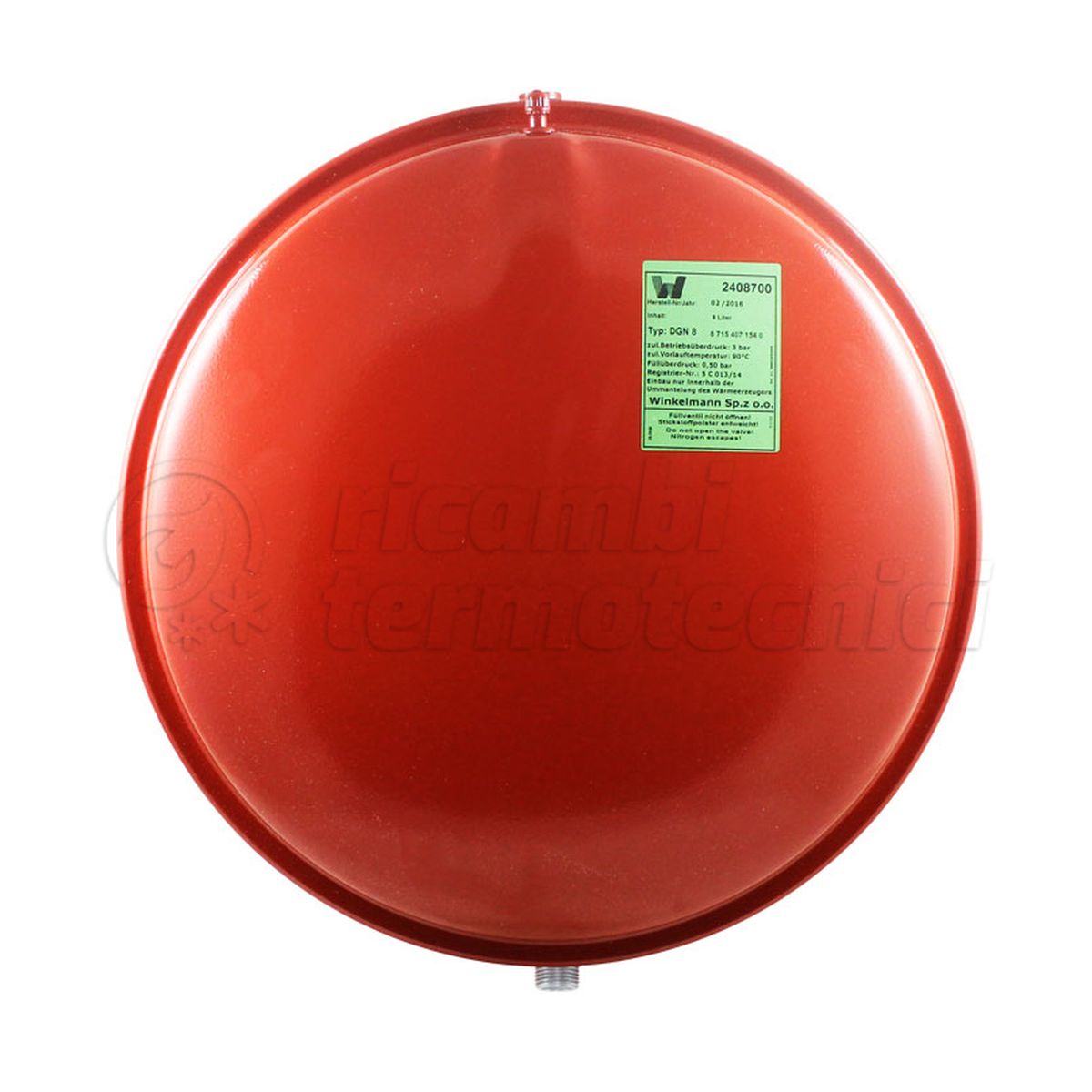 JUNKERS VASO ESPANSIONE 8LT