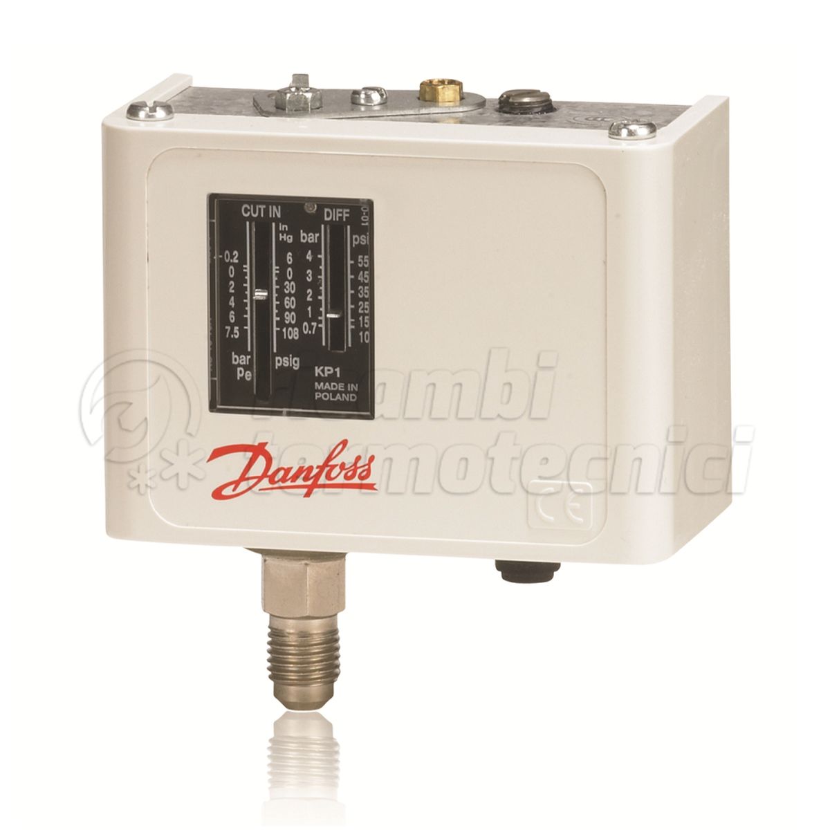 PRESSOSTATO X AUTOCL.DANFOSS KP1SVUOT.1/4SAE