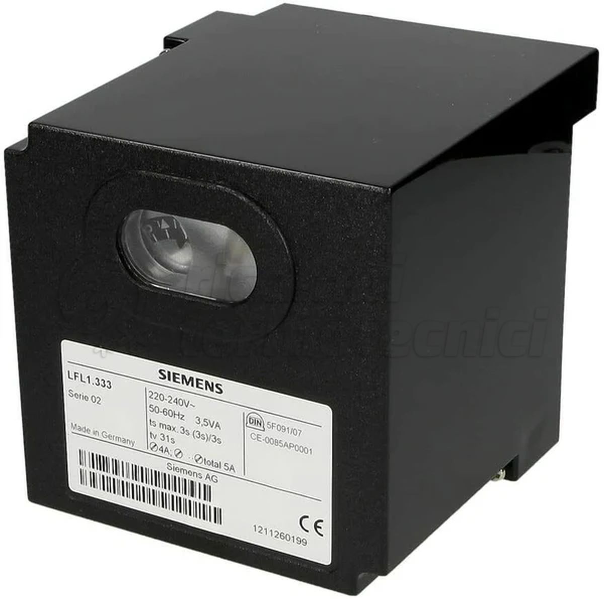 APPARECCHIATURA LANDIS PER BRUCIATORE GAS LFL1.333 S.F 230 V 