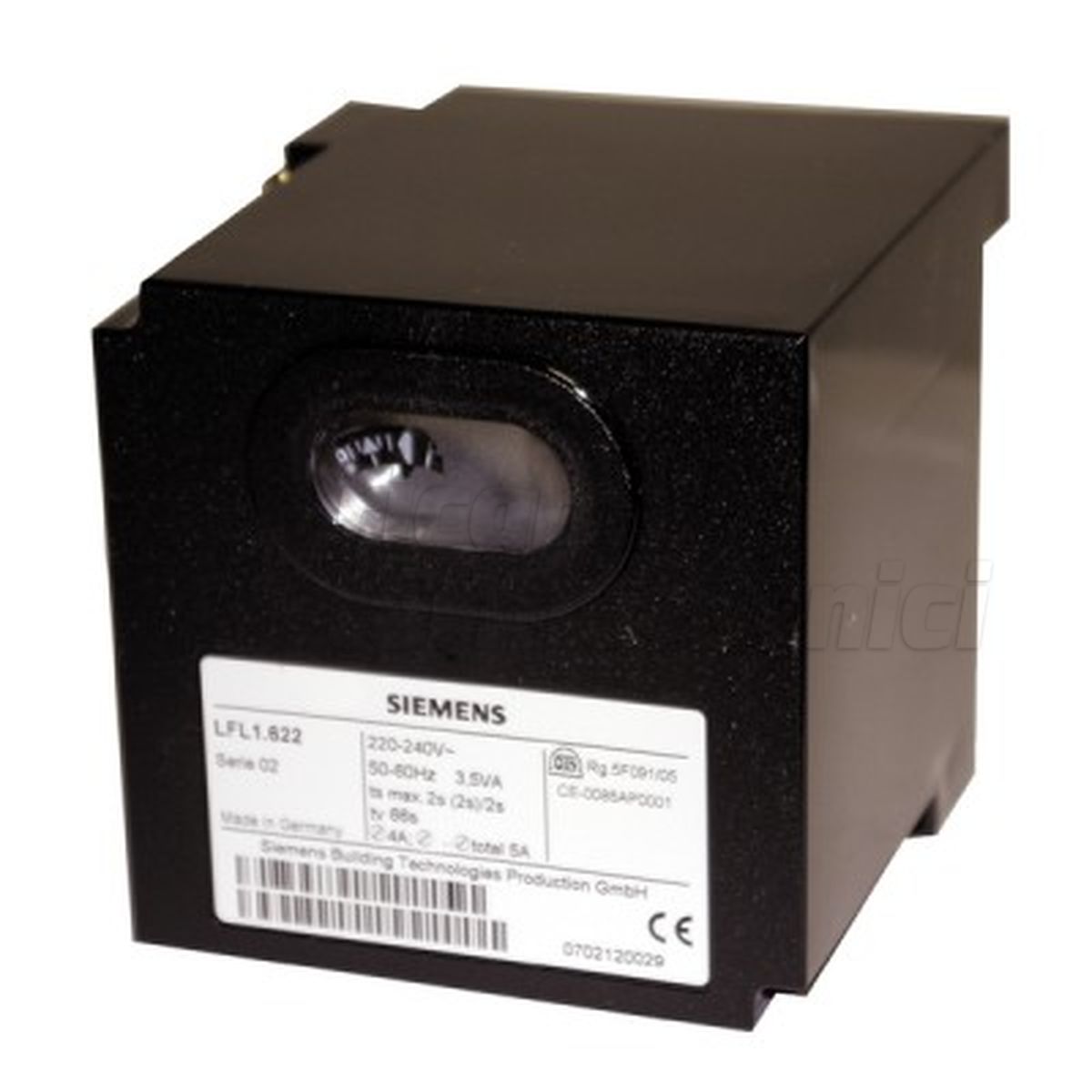 APPARECCHIATURA LANDIS PER BRUCIATORE GAS LFL 1.622 S.F.